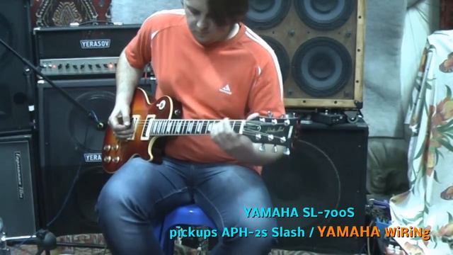 Yamaha SL 700s Pickips & Wiring смотреть онлайн