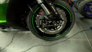 Осмотр мотоцикла Kawasaki Z1000SX 2014
