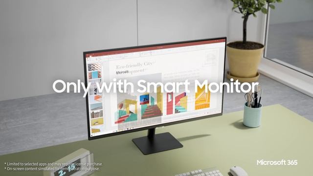 Smart Monitor M7: Go Smart, Go Stylish | Samsung смотреть онлайн