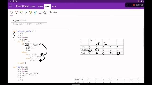 شرح Knuth Morris Pratt (KMP) Algorithm смотреть онлайн