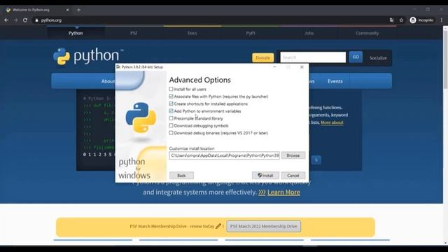 How to Install Python 3.9.2 on Windows 10 Step By Step for Beginners in 2021 смотреть онлайн