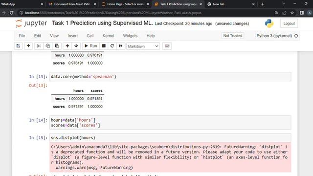 Task 1 Prediction using Supervised ML смотреть онлайн