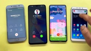 Incoming Call Samsung Galaxy A51 & Honor X7a / Xiaomi Mi 6A & Samsung A7 2017 Crazy Outgoing Call