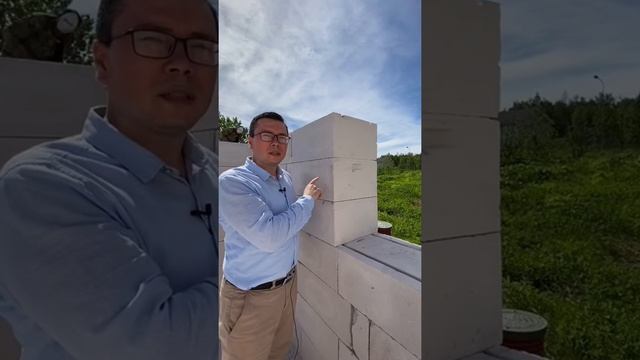 #газобетон #кладка #лср #строительсво #свойдом