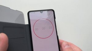 Samsung Galaxy A32 Incoming Call in Smart S View Wallet Cover Case