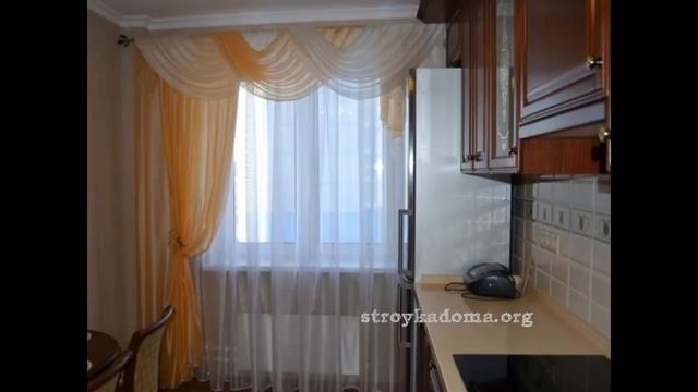 Шторы на кухню. Дизайн современных штор. Лучшие фото смотреть онлайн