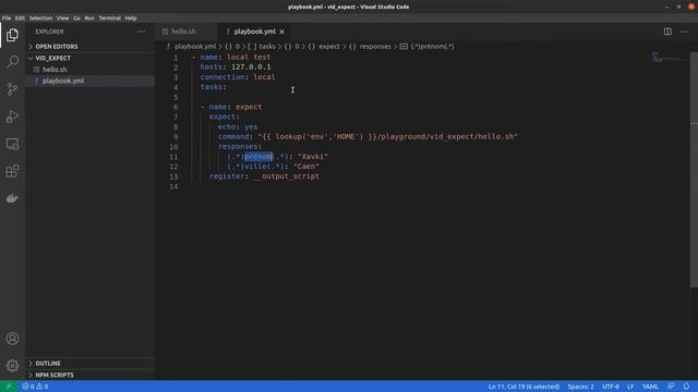 ANSIBLE - 66. Modules Expect & Assert : saisie terminal et tests смотреть онлайн