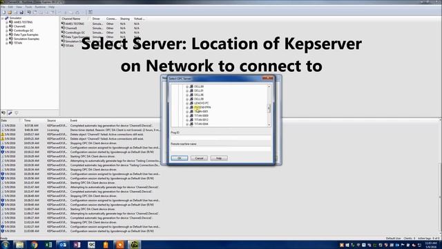 How to Link OPC Servers In Kepware смотреть онлайн