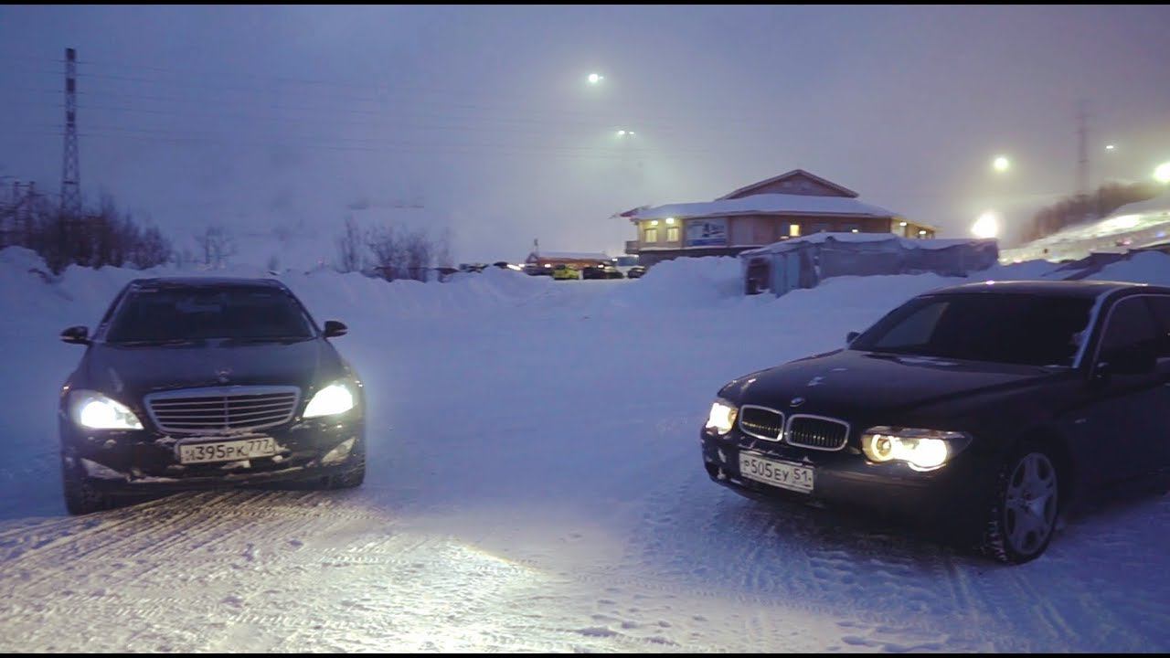 BMW 7 vs Mercedes W 221. С одним из этих АВТО придется попрощаться. смотреть онлайн