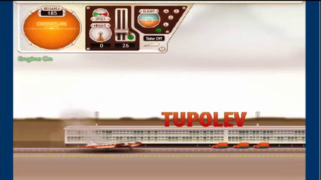 Flight Simulator Tu-46 Aeroplane Game