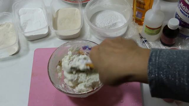 Рецепт Холодный фарфор,Зефирная