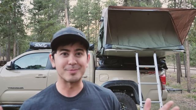 The TRUTH about ROOF-TOP TENT Camping - (watch before you buy, pros and cons) Tacoma Overland смотреть онлайн