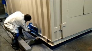 Окраска контейнера 20 футов от PPG