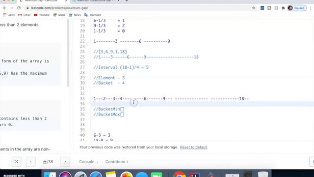 Maximum Gap (Leetcode 164) - Hard смотреть онлайн