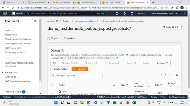 ETL | Amazon RDS PostgreSQL Incremental Database to S3 Bucket Using AWS Lake Formation Blueprints смотреть онлайн