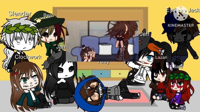 Creepypasta react to Elizabeth Afton //Part 4//gacha club// Credits in desc//My AU смотреть онлайн