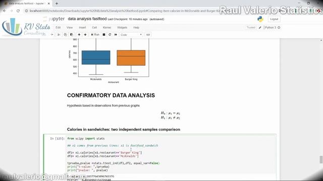 ANOVA y Analisis confirmatorio de datos con Python Pandas Cap. 3 Seaborn, Matplolib | data analysis смотреть онлайн