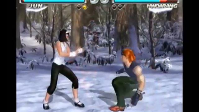 Tekken Tag Tournament - Arcade Mode - Jun Kazama - PlayStation 2 смотреть онлайн