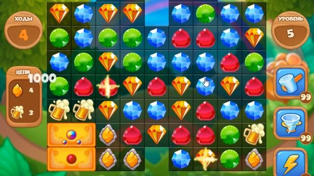 Клеверные Поля 5 уровень [Сокровища Пиратов бонусный мир] - Clover Fields Level 5 смотреть онлайн