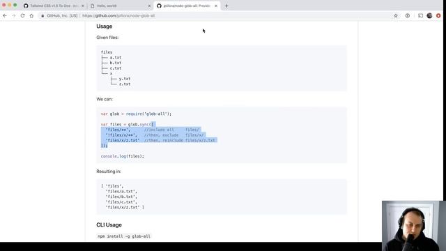 Working on Tailwind CSS: Watching additional files for changes смотреть онлайн