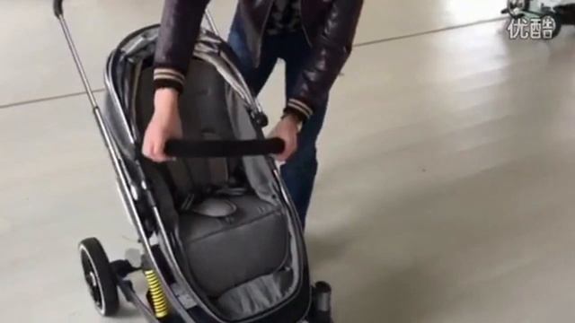 Модная коляска трансформер Uhababy смотреть онлайн