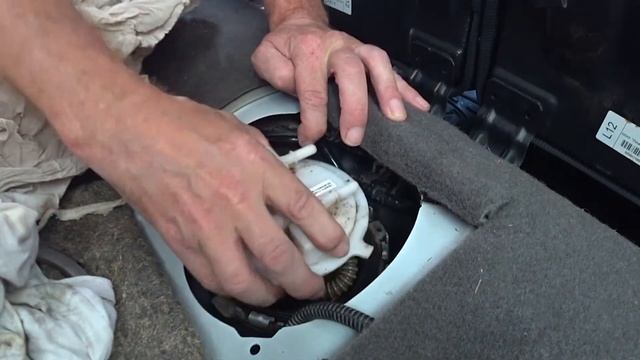 Калина, замена сетки бензонасоса смотреть онлайн