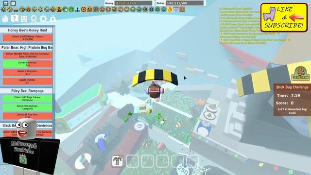 Honey Bee's Wreath + Festive Blessing x250 + Gummy Cannon + Memory Match #13 = Bee Swarm Simulator смотреть онлайн
