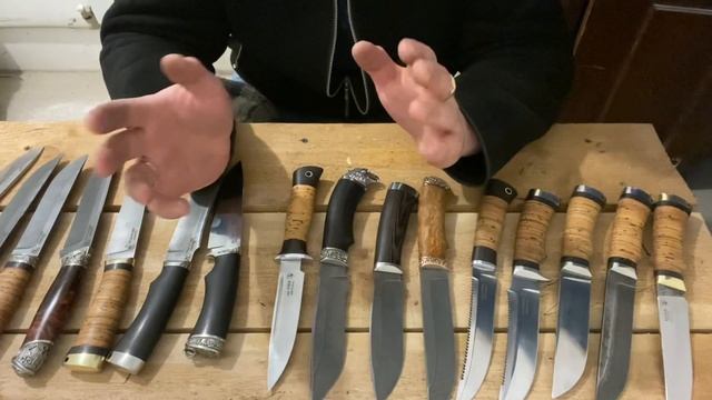 Ножи в наличии К 23 февраля Из дамасской стали ,Х12МФ, К340 смотреть онлайн