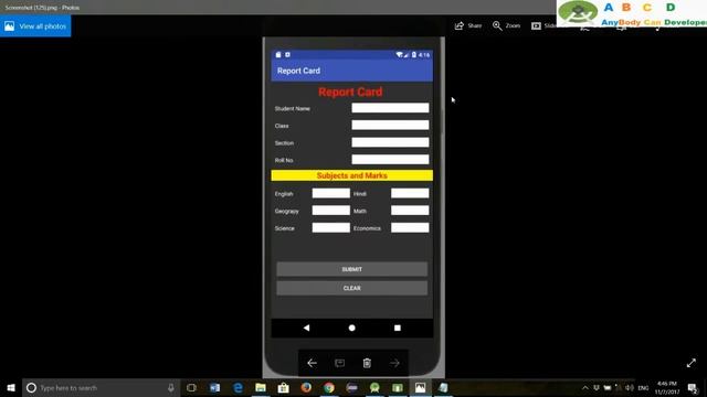 Linear Layout with Horizontal and Vertical Orientation in the android studio part-1 смотреть онлайн