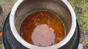 Плов для друзей в Афганском казане