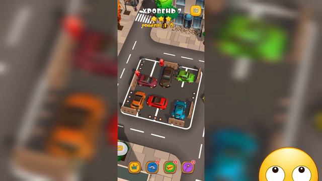 Parking Swipe 1- 10 level . Part 1. Puzzle game . смотреть онлайн