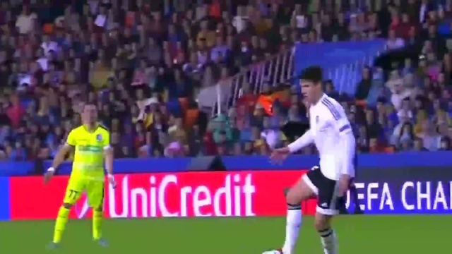 Valencia CF 2-1 La Gantoise (C1) Champions League 2015 смотреть онлайн