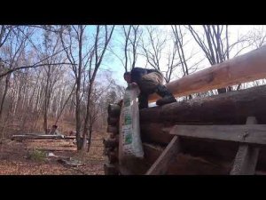 Иваныч наводит "суету" на участке))).