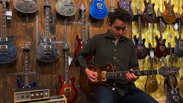 PRS McCarty SC594 Semi-Hollow Copperhead Burst смотреть онлайн