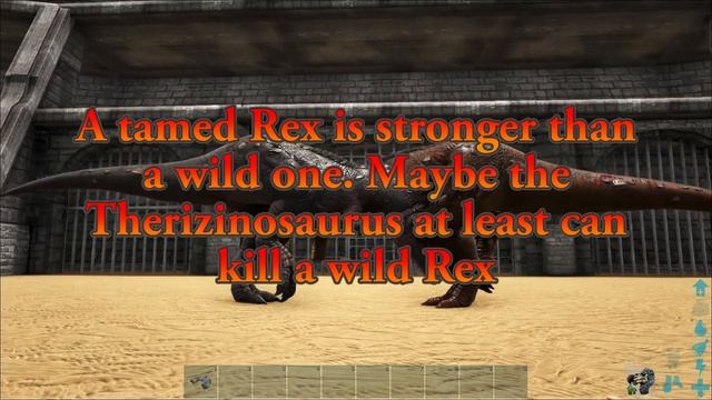Therizinosaurus vs Rex || ARK: Survival Evolved || Cantex смотреть онлайн
