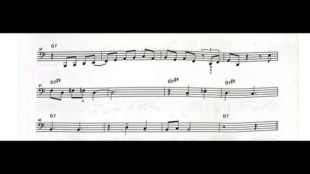 Total Blues - Jim Snidero - Bass Trombone Advanced Jazz Conception смотреть онлайн