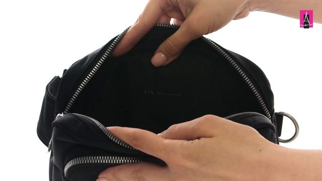 3398712 Видеообзор I Мужская поясная сумка ARMANI EXCHANGE BASIC смотреть онлайн