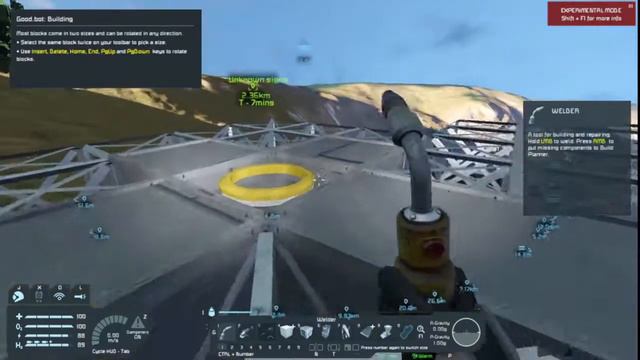 Single Thrust Vector ship and flight computer (no rotor) смотреть онлайн