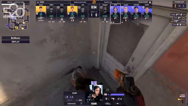 Donk - MVP Of BetBoom Dacha 2023 (Highlights)