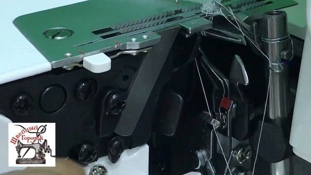Как заменить ножи на оверлоке?!JUKI 654. смотреть онлайн