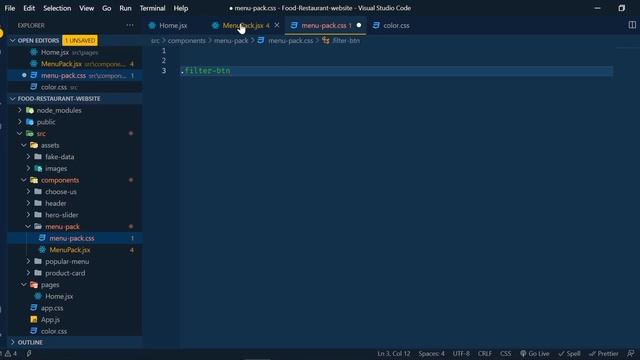 Responsive Restaurant Website Design Tutorial in React.js with Modern UI and UX смотреть онлайн