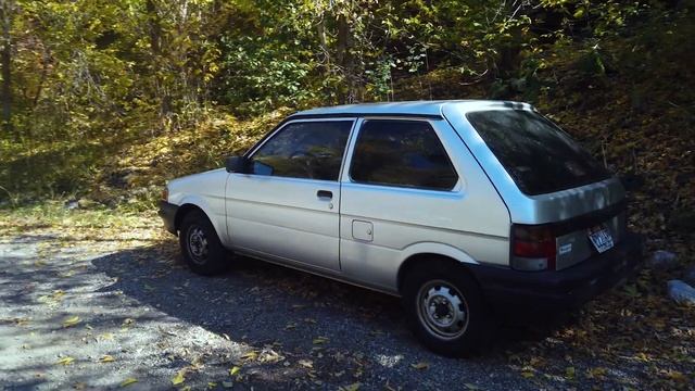 My 1993 Subaru Justy! смотреть онлайн