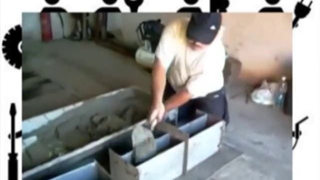 Как сделать форму для шлакоблоков и бетонита смотреть онлайн