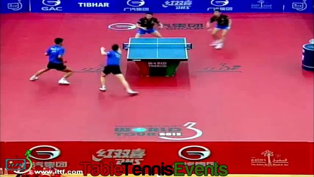 Ma Long / Zhang Jike Vs Xu Xin / Yan An : Final [Kuwait Open 2013]