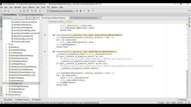 Python PyQt и QListView использование QtCore.QAbstractListModel в качестве модели смотреть онлайн