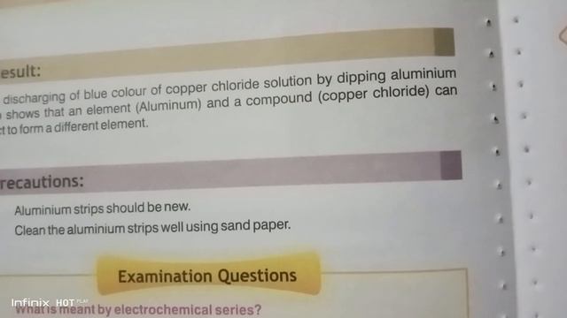 experiment 7.3( Demonstrate that an element and a compound can react to form a different element) смотреть онлайн