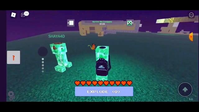 КАК СПАСТИСЬ ОТ КРИПЕРОВ? Симулятор крипера в Роблокс (Creeper CHAOS Roblox) смотреть онлайн