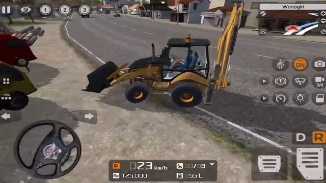 ✅JCB Beckhone Loader Driving with Passengers - Bus Simulator Indonesia - Android Gameplay смотреть онлайн