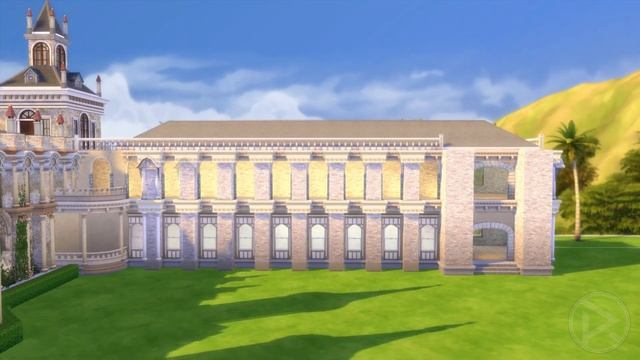 Sims 4 University Life || NO CC || NO "Discover University" need |The Sims 4 Speed Build Stop Motio смотреть онлайн