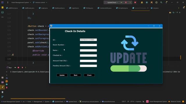 Hotel Management System | Creating Check-In Details Class | Java Project смотреть онлайн